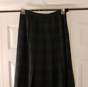 Pendleton plaid skirt